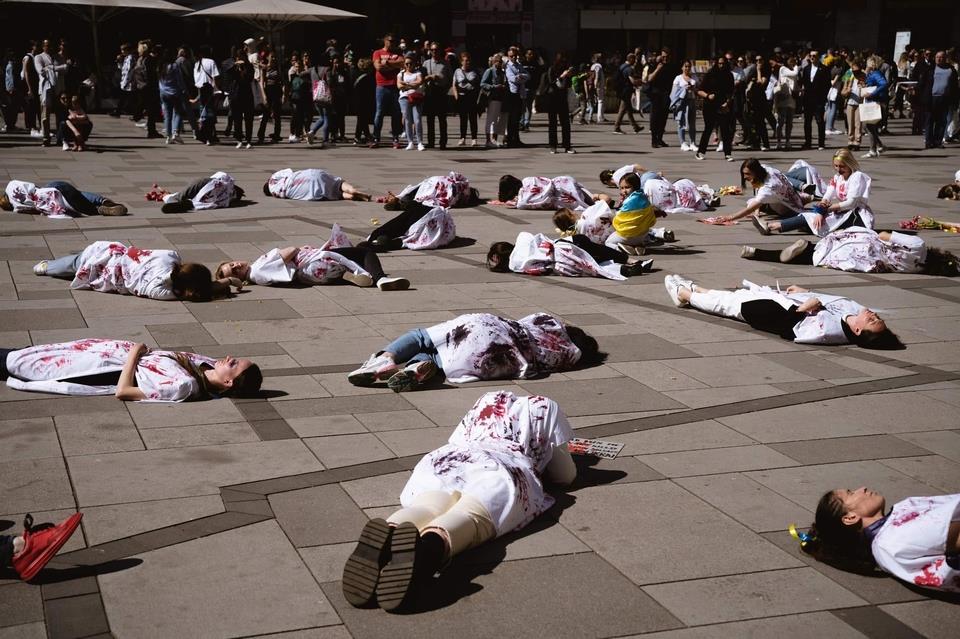 رد خون و تجاوز بر بدن زنان اوکراینی