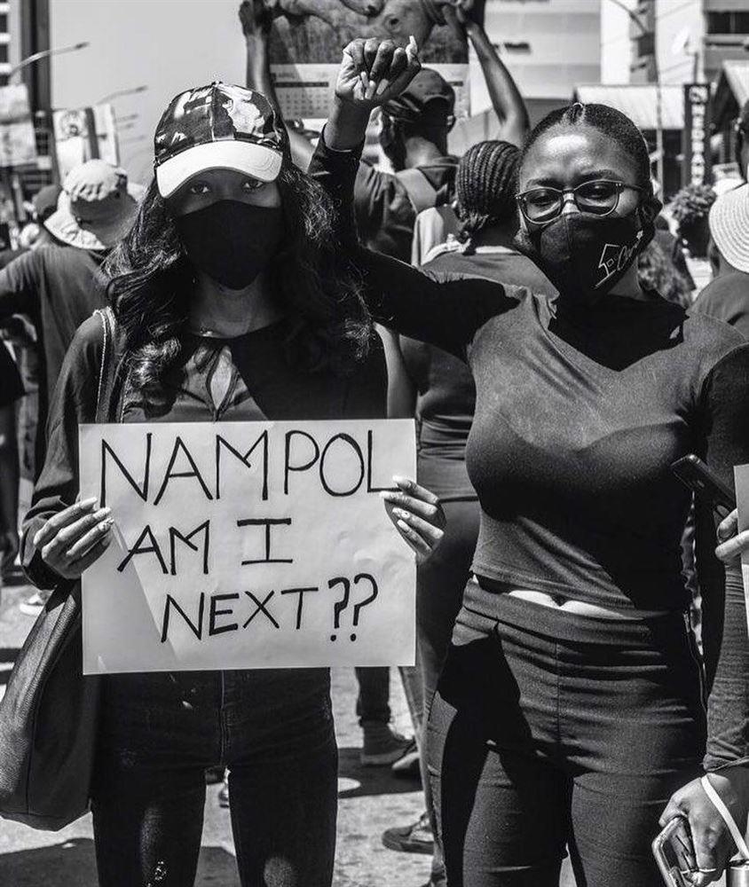 اعتراضات خیابانی زنان نامیبیایی، علیه خشونت جنسی و جنسیتی